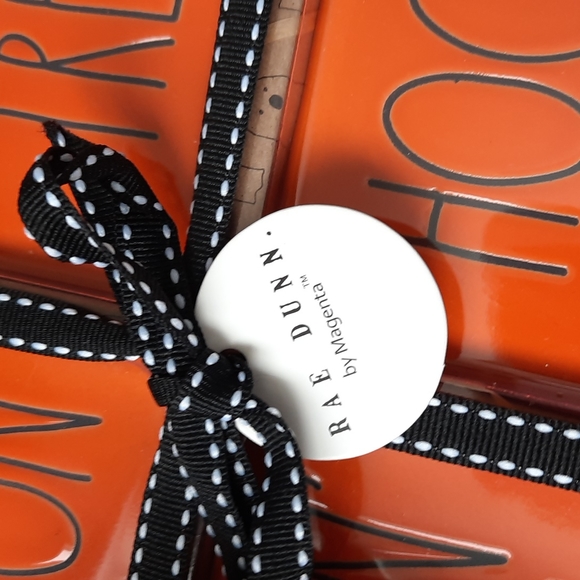 Rae Dunn Halloween Coasters- set of 4 - Picture 2 of 6